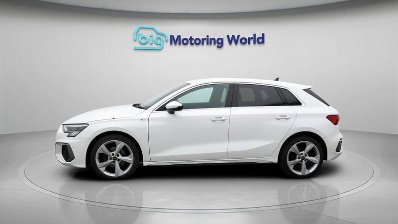 Used Audi A3 Sportback S-Line 2022 White Hatchback