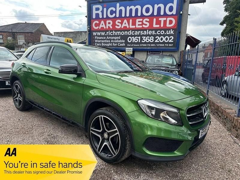 Green Used 2016 Mercedes GLA200 AMG line SUV | £8,295 (Fair price) - Image 1/3