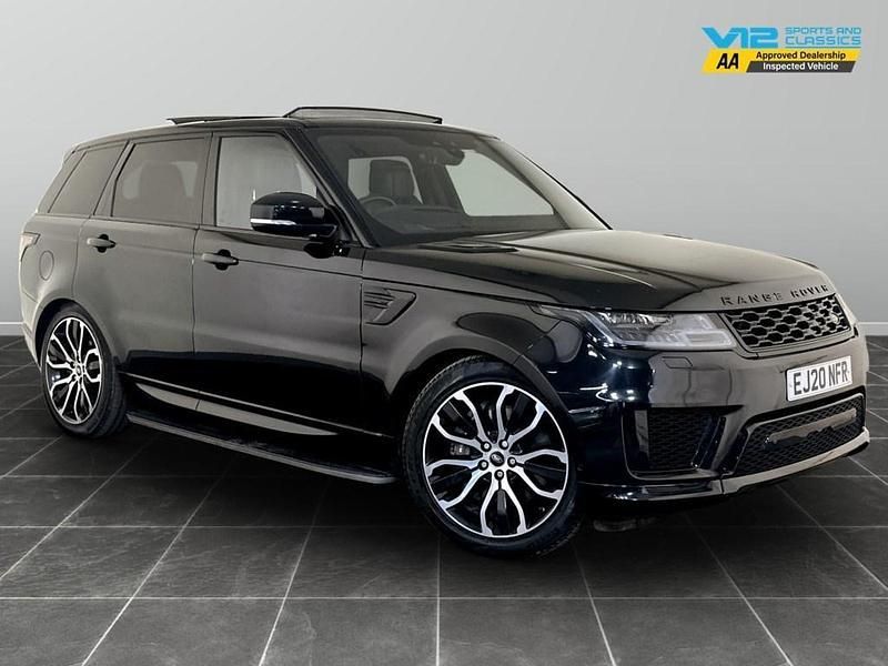 Black Used 2020 Land Rover Range Rover Sport Autobiography Dynamic SUV | £27,495 (Good price) - Image 1/2
