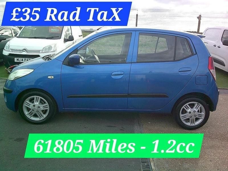 Blue Used 2008 Hyundai i10 Style Hatchback | £2,995 (Fair price) - Image 1/4