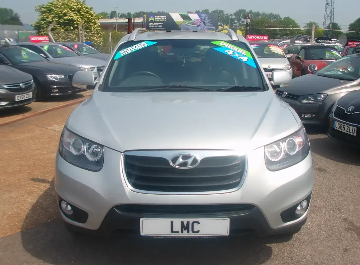 Used Hyundai Santa Fe Premium 194 HP (142 kW) 2011 Silver SUV