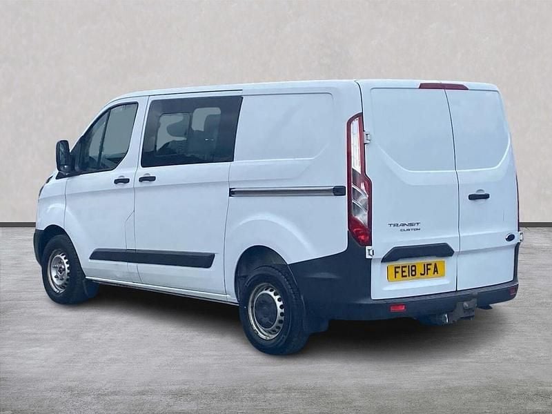 Used Ford Transit Custom 104 HP (76 kW) 2018 White Van