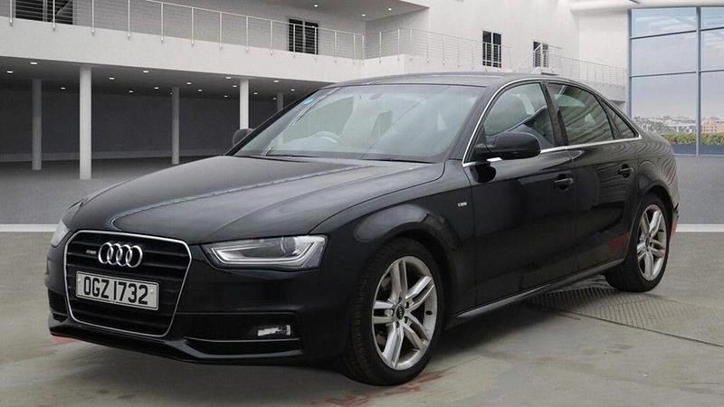 Used Audi A4 S-Line 190 HP (139 kW) 2015 Black Sedan