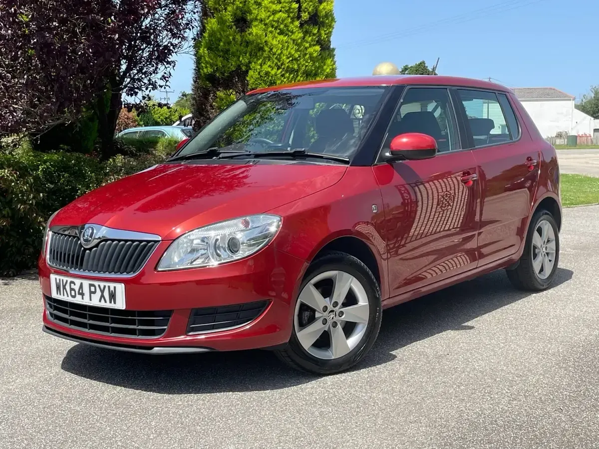 Used Skoda Fabia SE 2014 Red Hatchback
