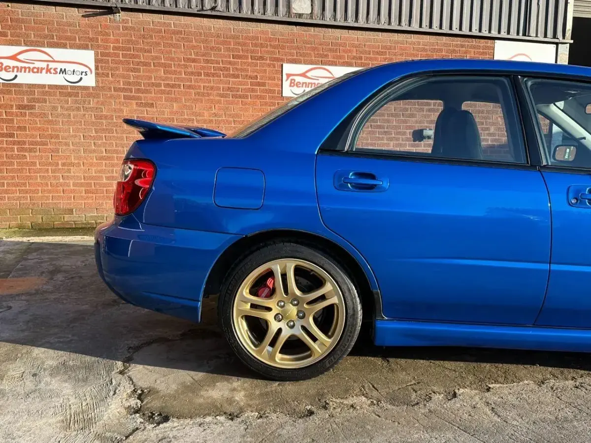 Używany Subaru Impreza 221 KM (162 kW) 2005 Niebieski Sedan/Limuzyna