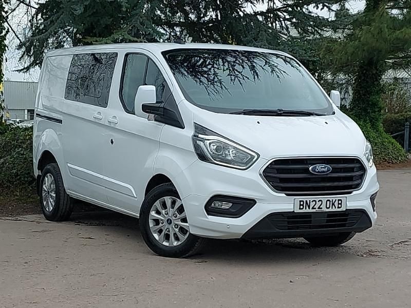 Used Ford Transit Custom Limited 130 HP (95 kW) 2022 White Van