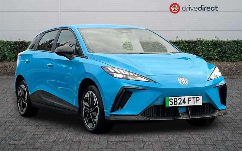 Blue Used 2023 MG MG4 EV SE Hatchback | £14,750 (Fair price) - Image 1/4