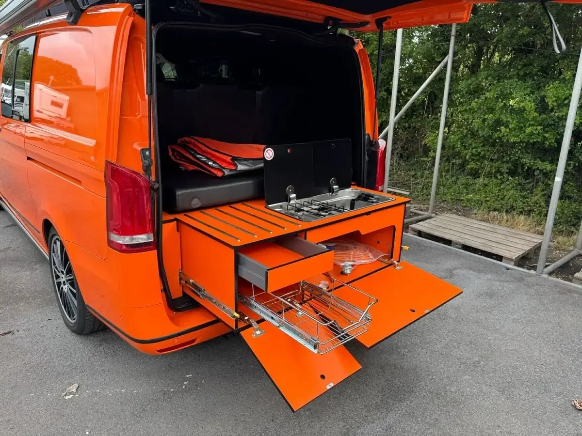 Used Mercedes Vito 2019 Orange Van