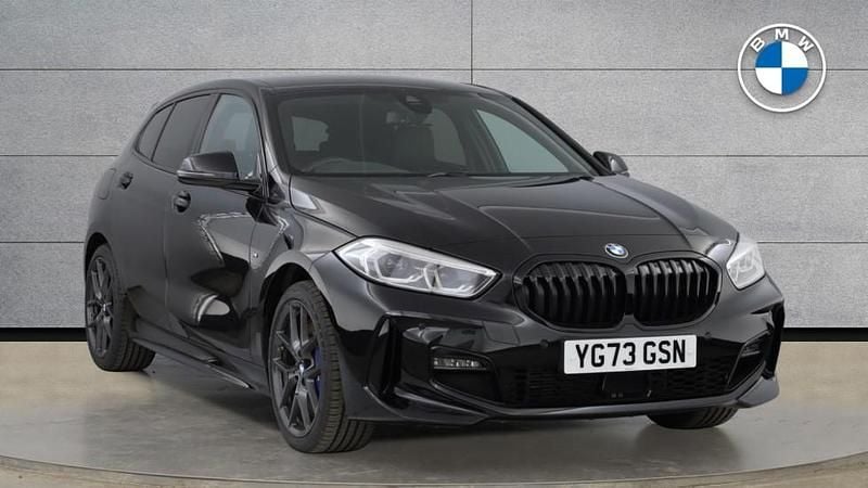 Black Used 2024 BMW 116 M Sport Hatchback | £22,750 (Good price) - Image 1/4