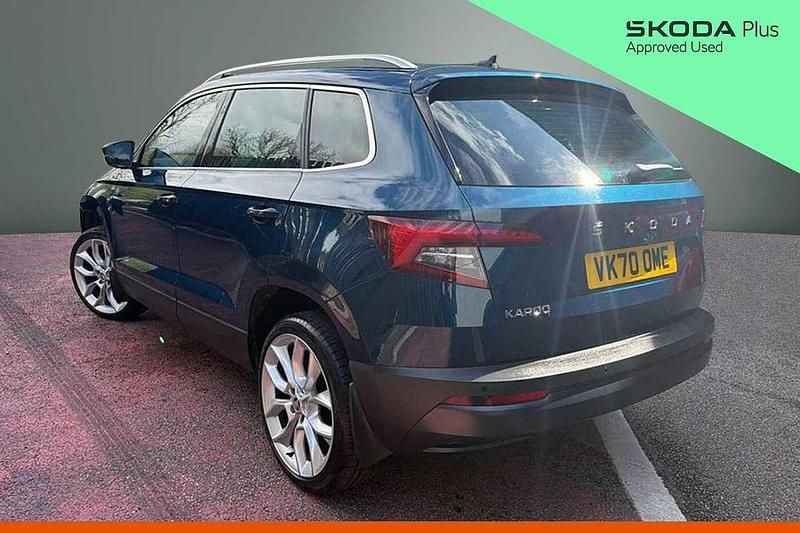 Used Skoda Karoq SE 150 HP (110 kW) 2020 Blue SUV