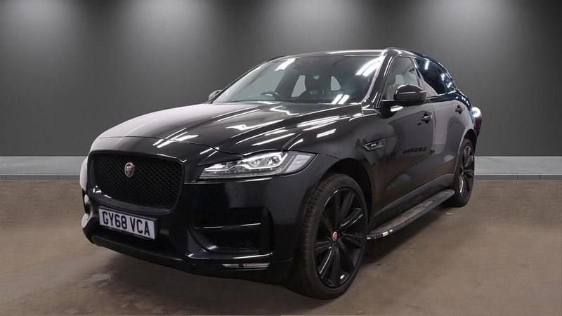 Used Jaguar F-Pace R-Sport 240 HP (176 kW) 2018 Black SUV