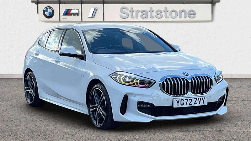 White Used 2022 BMW 118 M Sport Hatchback | £21,499 (Fair price) - Image 1/3