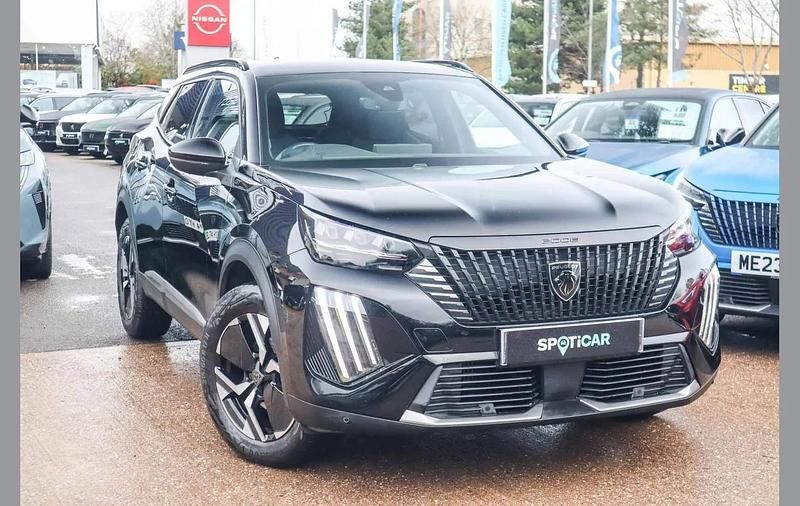 Black Used 2023 Peugeot 2008 GTi SUV | £17,549 (Fair price) - Image 1/4