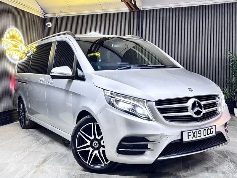 Silver Used 2019 Mercedes V250 AMG line MPV | £37,990 (Fair price) - Image 1/4