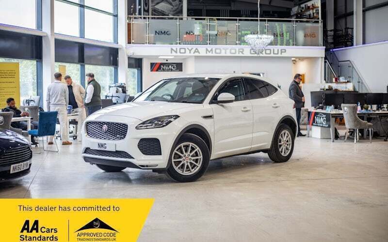 White Used 2019 Jaguar E-Pace R-Dynamic SUV | £11,799 (Fair price) - Image 1/4