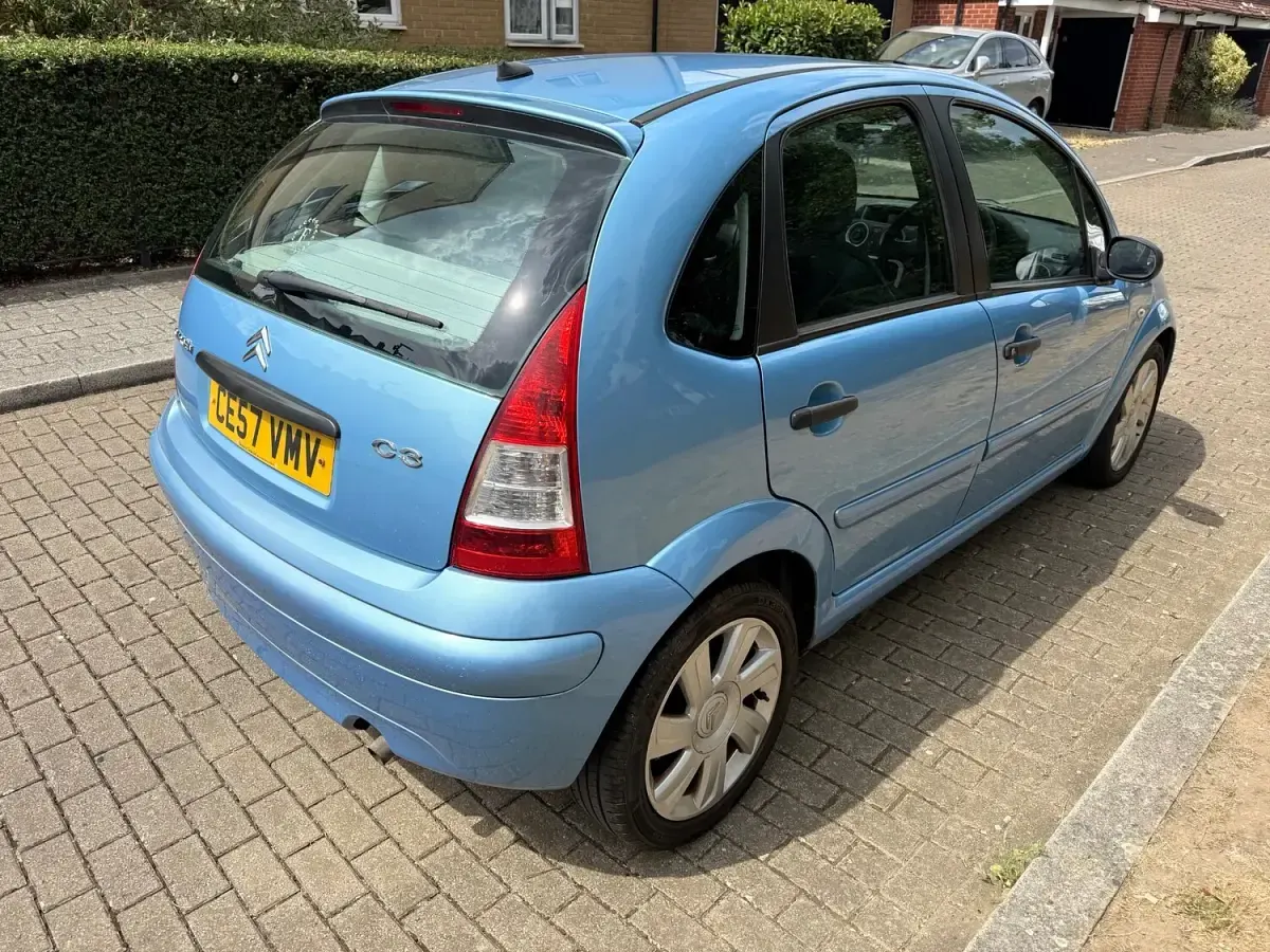 Used Citroën C3 109 HP (80 kW) 2007 Blue Hatchback