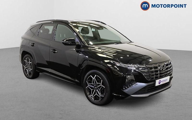 Black Used 2023 Hyundai Tucson N Line SUV | £25,399 (Fair price) - Image 1/4