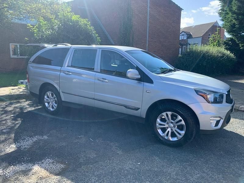 Used Ssangyong (KGM) Korando 2017 Silver Pickup