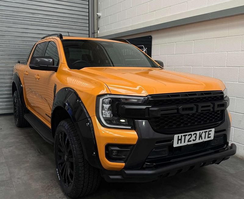 Orange Used 2023 Ford Ranger Wildtrack Pickup | £30,989 (Fair price) - Image 1/4