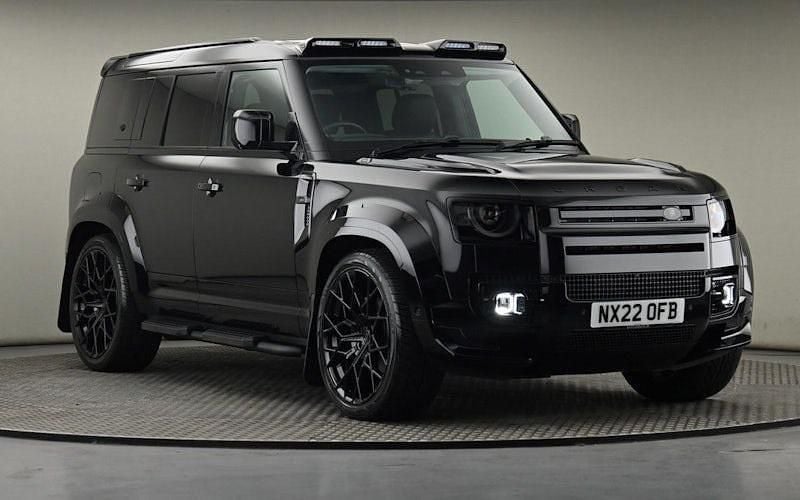 Santorini black Used 2022 Land Rover Defender S SUV | £71,000 - Image 1/4