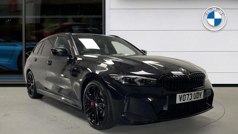 Black Used 2023 BMW 320 M Sport Estate | £30,950 (Expensive) - Image 1/4