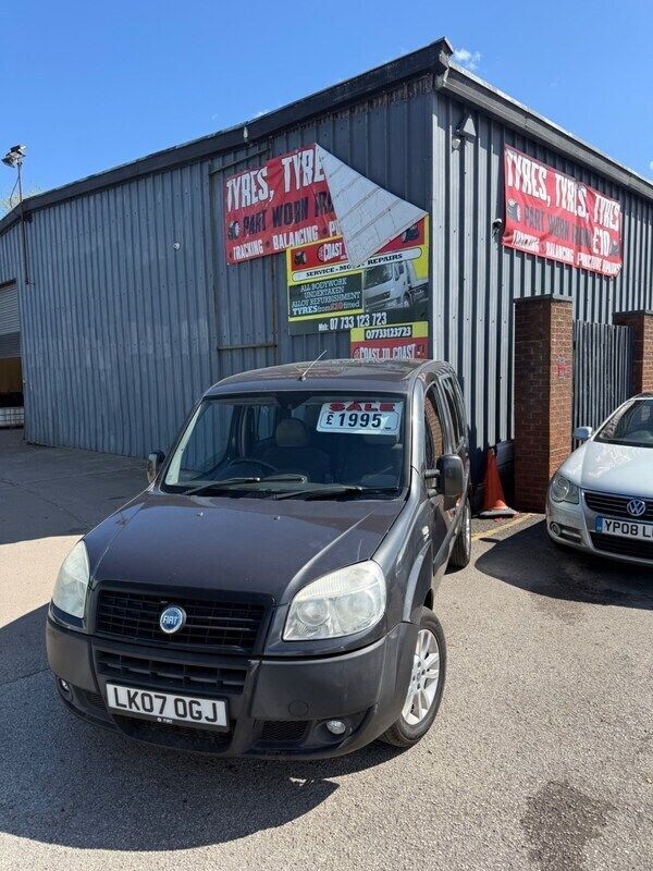 Grey Used 2007 Fiat Doblò Dynamic MPV | £1,995 (Fair price) - Image 1/4