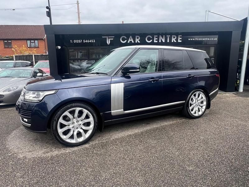 Used Land Rover Range Rover Vogue 258 HP (189 kW) 2017 Blue SUV