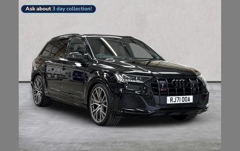 Used Audi SQ7 Comfort 507 HP (372 kW) 2022 Black SUV