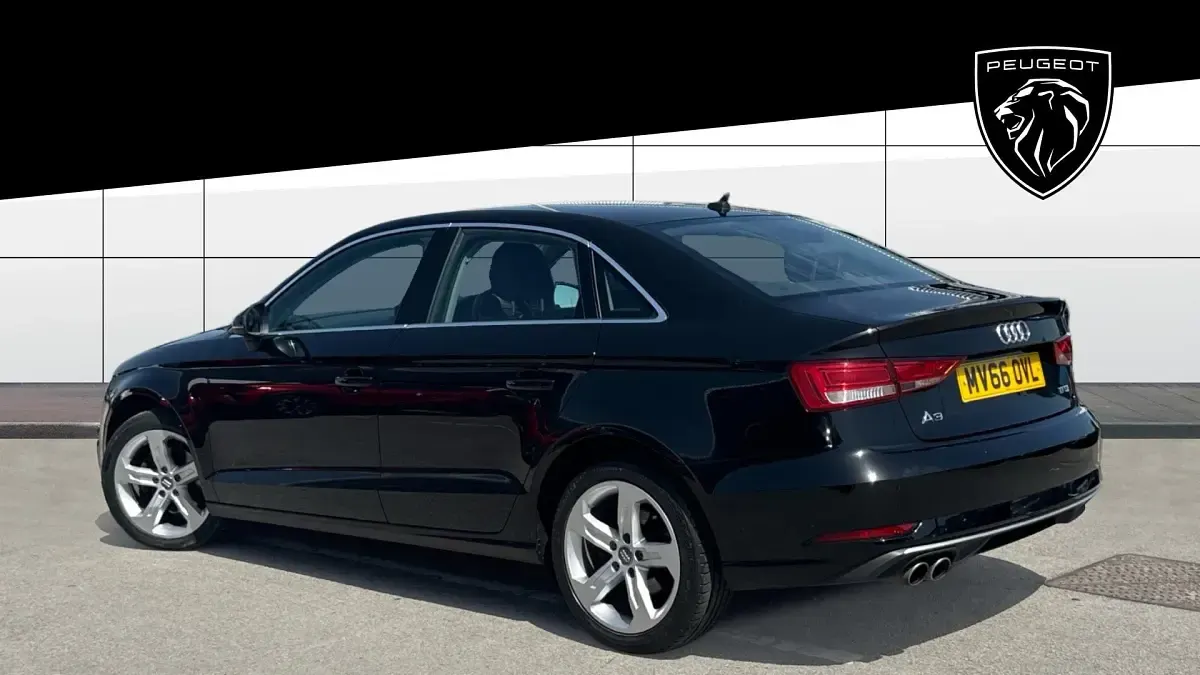 Used Audi A3 Sport 150 HP (110 kW) 2016 Black Sedan