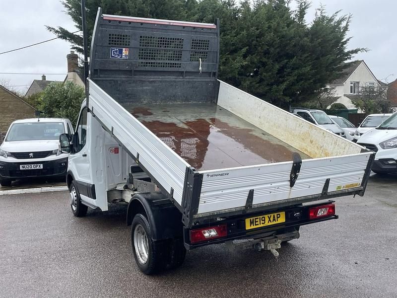 Used Ford Transit 130 HP (95 kW) 2019 White Cabriolet