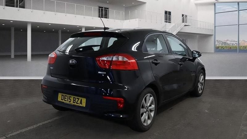 Used Kia Rio 109 HP (80 kW) 2015 Black Hatchback