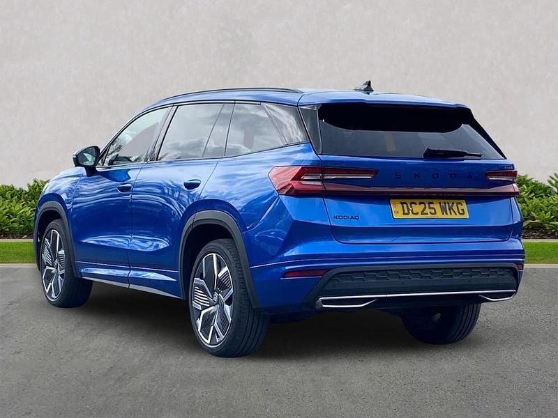 Used Skoda Kodiaq SportLine 150 HP (110 kW) 2025 Blue SUV