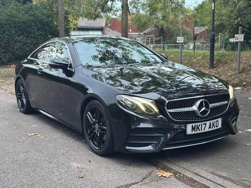 Black Used 2017 Mercedes E220 AMG line Coupe | £14,995 (Fair price) - Image 1/4