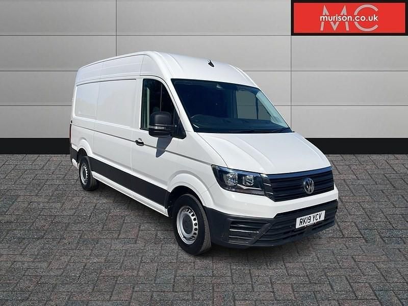 White Used 2019 VW Crafter Trendline Van | £17,995 (Fair price) - Image 1/4