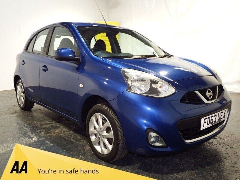 Blue Used 2014 Nissan Micra Acenta Hatchback | £4,790 (Fair price) - Image 1/3