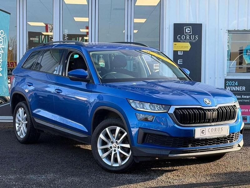 Used Skoda Kodiaq SE 150 HP (110 kW) 2021 Blue SUV