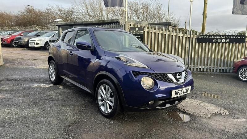 Used Nissan Juke Acenta Premium 2015 Blue SUV