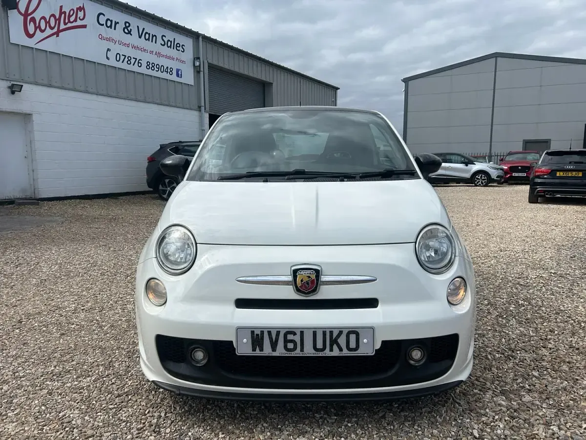Used Abarth 500 2011 White Hatchback