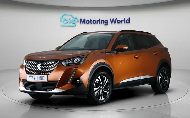 Used Peugeot 2008 Allure Premium 101 HP (74 kW) 2021 Orange SUV