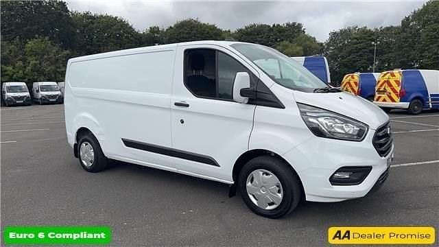 White Used 2022 Ford Transit Custom Trend | £12,999 (Good price) - Image 1/3