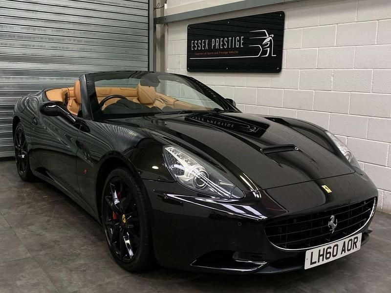 Black Used 2010 Ferrari California Cabriolet | £55,989 (Fair price) - Image 1/4