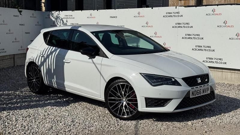 White Used 2016 Cupra Leon Hatchback | £14,295 (Fair price) - Image 1/4
