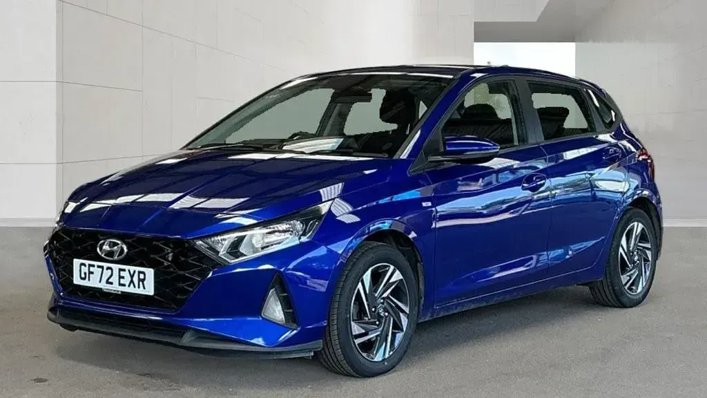 Used Hyundai i20 SE 100 HP (73 kW) 2022 Blue Hatchback