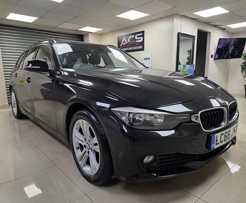 Black Used 2016 BMW 318 Sport Line Estate | £6,995 (Good price) - Image 1/4