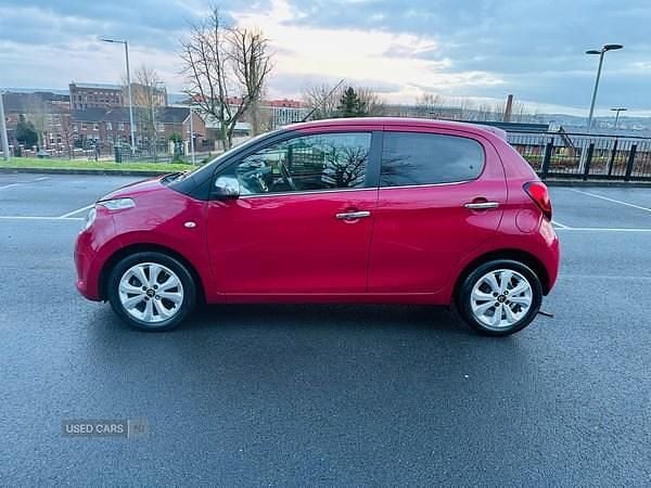Used Citroën C1 Flair 82 HP (60 kW) 2018 Red Hatchback
