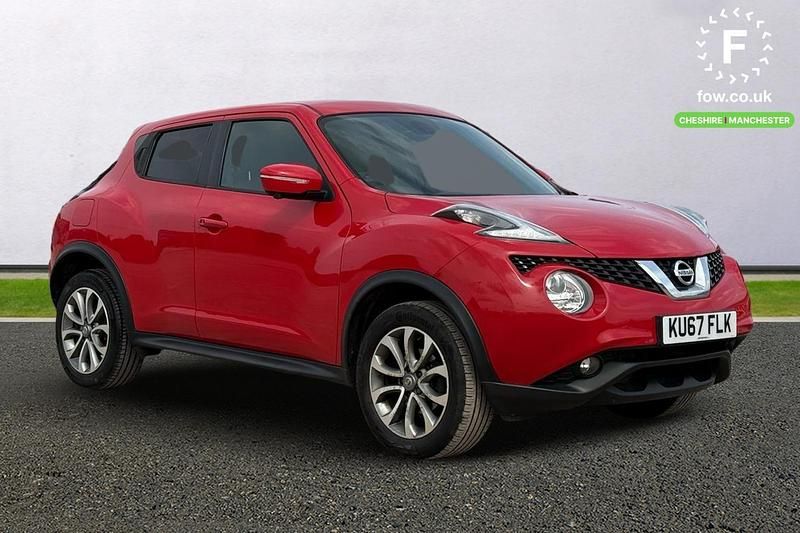 Red Used 2017 Nissan Juke Tekna SUV | £9,199 (Fair price) - Image 1/4