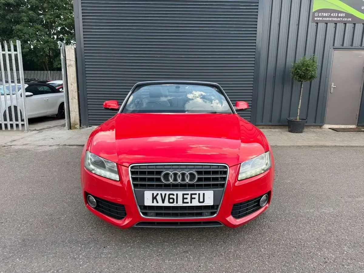Used Audi A5 Cabriolet S-Line 2011 Red Cabriolet