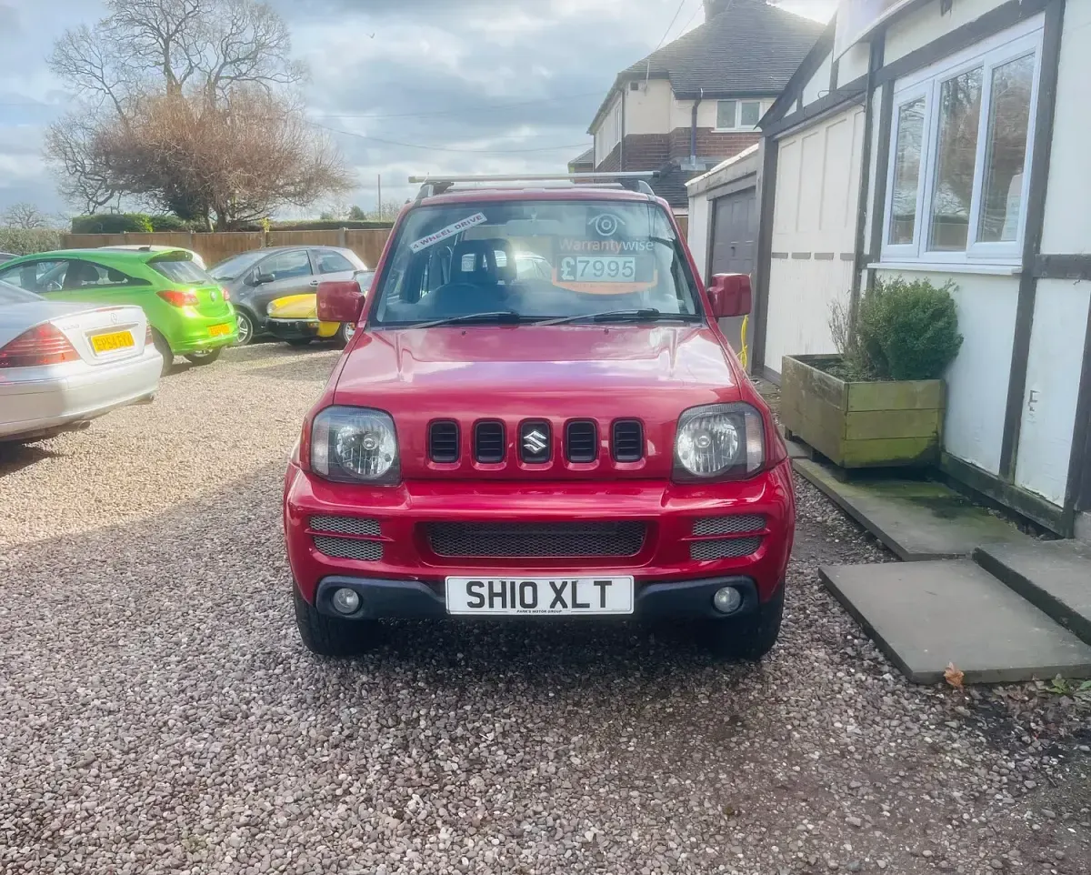 Used Suzuki Jimny SZ3 2010 Red SUV