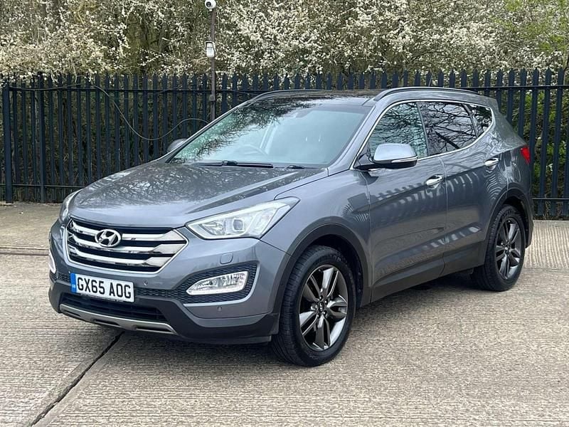 Used Hyundai Santa Fe Premium SE 194 HP (142 kW) 2015 Silver SUV