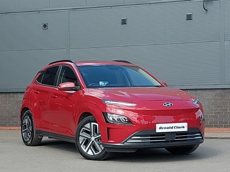 Red Used 2022 Hyundai Kona Ultimate SUV | £18,998 (Fair price) - Image 1/4